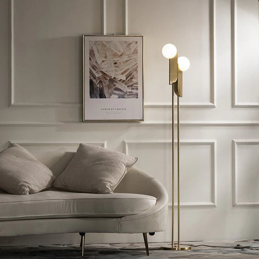 Modern Minimalist Torchiere Floor Lamp