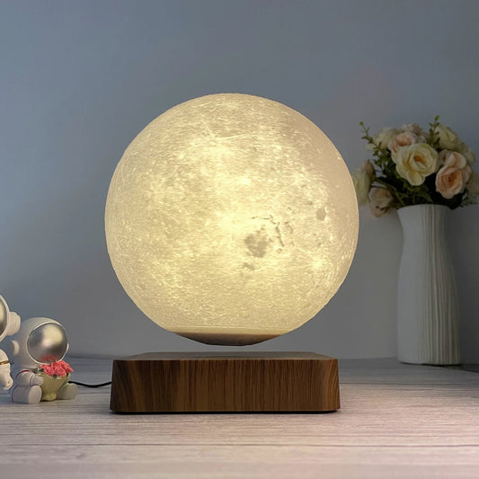 The Levitating Moon Lamp